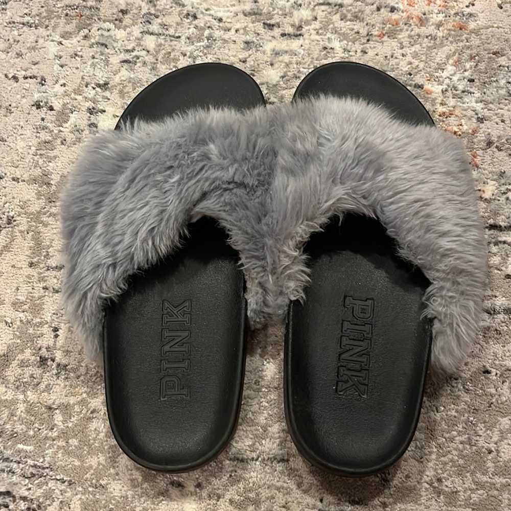 Pink Slides Adult Shoes